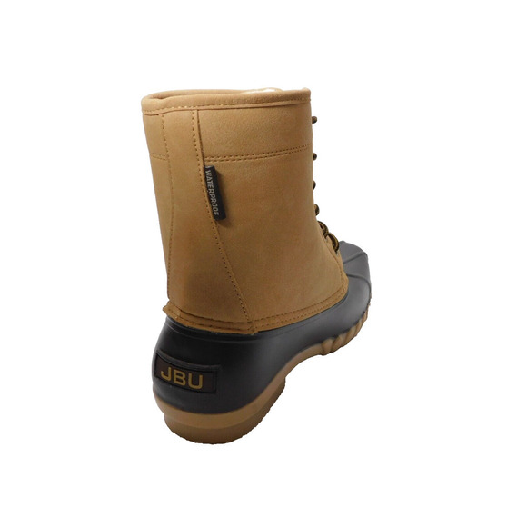 M55 Jbu Brown Beige Maine Water-Resistant Duck Boot 12 M - Picture 3 of 6